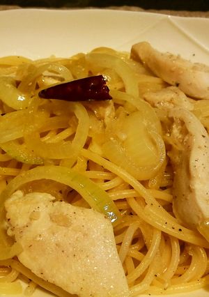 塩麹鶏のペペロンチーノ-レシピのメイン写真