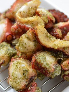 ビールが進む!簡単たこの唐揚げ磯辺風-レシピのメイン写真