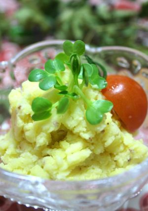 ダシダで美味しい♡イモだけポテサラ♫-レシピのメイン写真