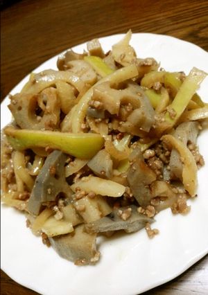 大根&蓮根のきんぴら風♪-レシピのメイン写真