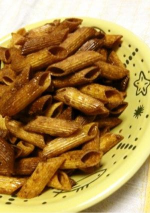 フライパンで焼いてパスタスナック-レシピのメイン写真
