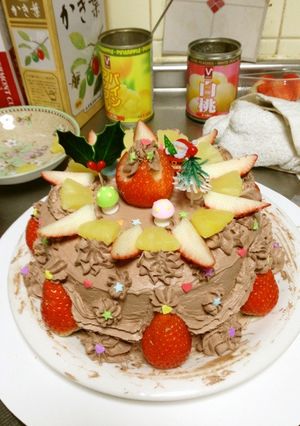 ケーキデコレーション-レシピのメイン写真