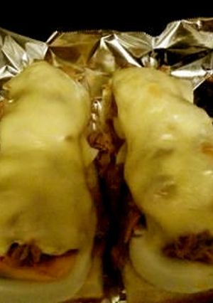 ツナ＆茹で玉子のガッチリ朝ご飯トースト-レシピのメイン写真