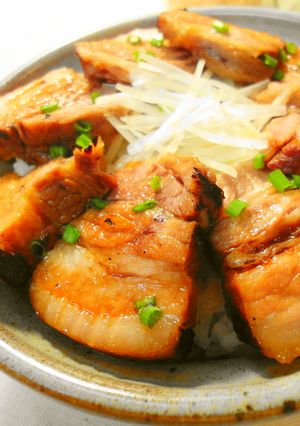 *簡単*ジューシーなチャーシュー丼-レシピのメイン写真