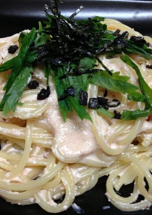 塩糀昆布のタラコクリームパスタ-レシピのメイン写真