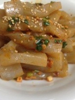 食べるラー油とこんにゃく炒め♪-レシピのメイン写真