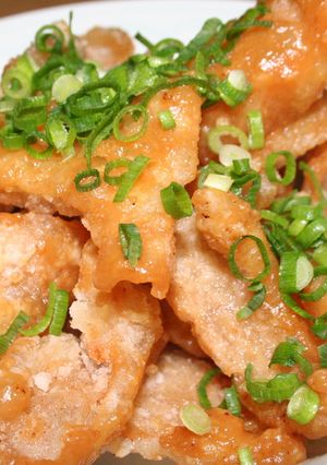 つぼみ丸の鳥皮のから揚げ　味噌味-レシピのメイン写真