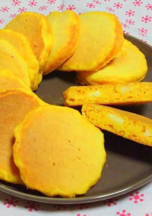 甘くて美味しい★人参＆チーズホットケーキ-レシピのメイン写真