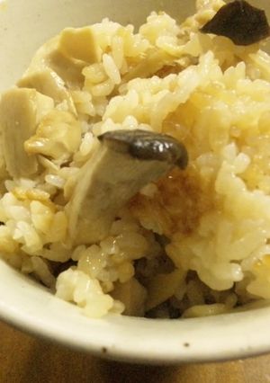 エリンギと生姜の炊込ごはん-レシピのメイン写真