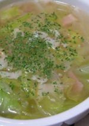 レタスのスープ-レシピのメイン写真