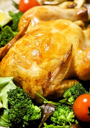 クリスマスに!ローストチキン♪-レシピのメイン写真