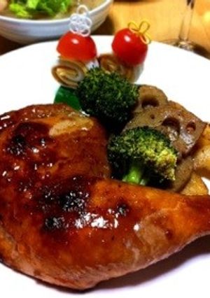 Xmasローストチキン☆しっかり味-レシピのメイン写真