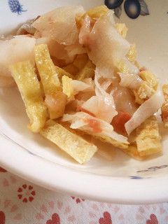 ひらひら大根の梅サラダ-レシピのメイン写真