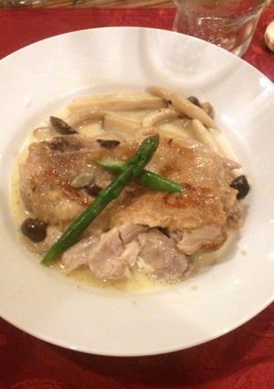 大人ディナー☆鳥の白ワイン煮-レシピのメイン写真