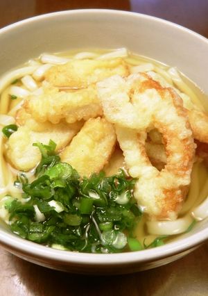 ごぼ天うどん～♪(ちっか入り)-レシピのメイン写真