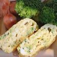 ブロッコリーとチーズの卵焼き