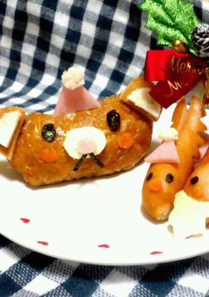 いなりラックマサンタ-レシピのメイン写真