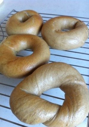 とろろ昆布醤油べーぐる-レシピのメイン写真