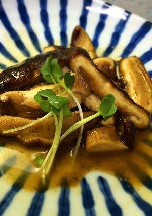 コツがあった！しいたけのバター焼き-レシピのメイン写真