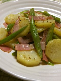 ジャーマンポテトいんげん-レシピのメイン写真