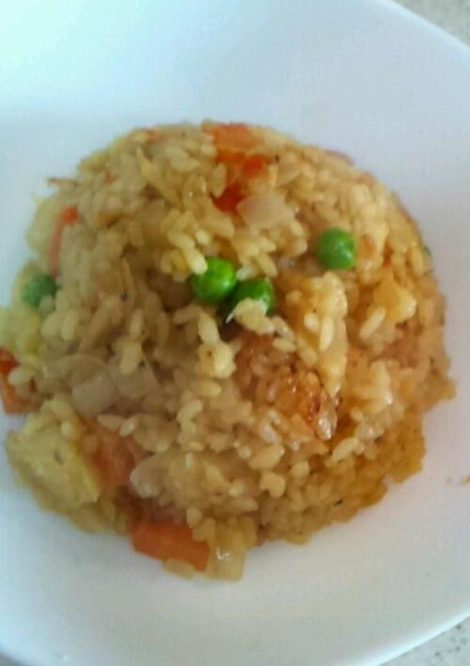 炒めて炊飯器で！俺流の和風カレーピラフ-レシピのメイン写真