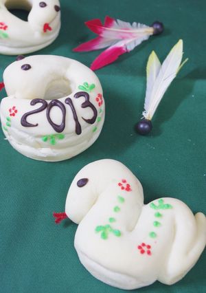白へびぱん-レシピのメイン写真
