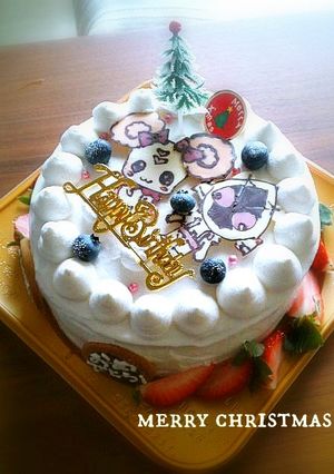 プリキュアキャンディ☆クリスマスケーキ-レシピのメイン写真