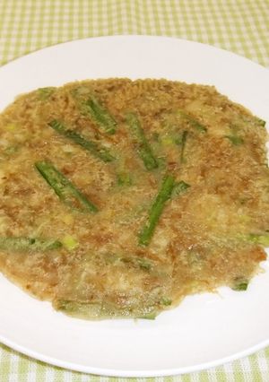 風味香るおかか生姜のチヂミ-レシピのメイン写真