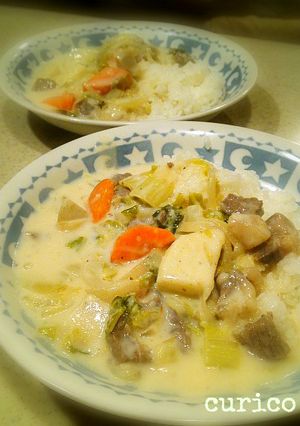 白菜のホットミルクシチュー-レシピのメイン写真