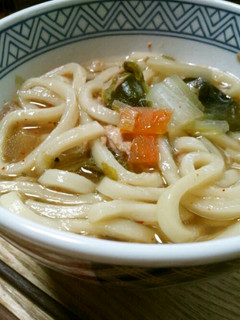 節約激うまズボラ飯☆ツナうどん-レシピのメイン写真