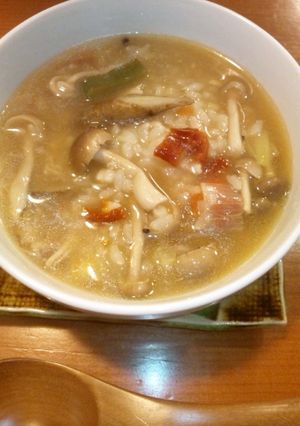 ローストチキンの骨でリメイク♪参鶏湯風-レシピのメイン写真