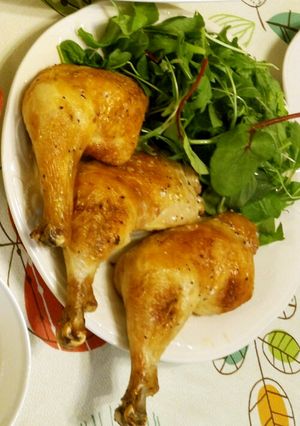 *漬けて焼くだけ♪簡単ローストチキン*-レシピのメイン写真