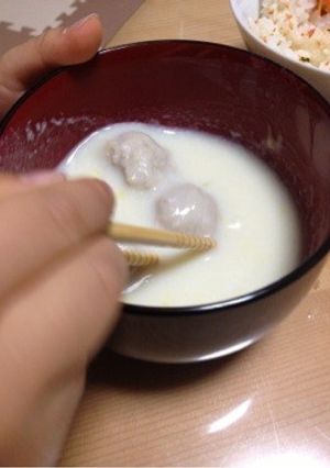長ネギホットミルクポタージュ-レシピのメイン写真