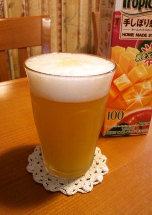 ビールベースのトロピカルなカクテル♡-レシピのメイン写真