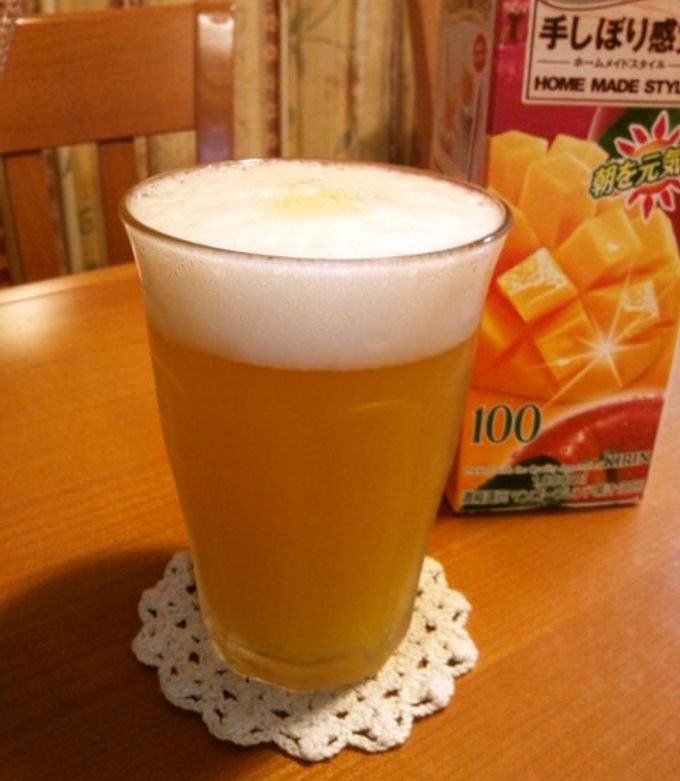 ビールベースのトロピカルなカクテル♡-レシピのメイン写真