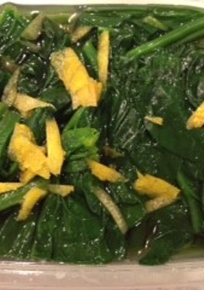 ほうれん草の美味しいお浸し（料亭風）-レシピのメイン写真