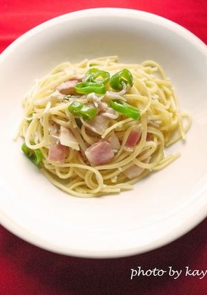 しらすと青唐辛子のペペロンチーノ-レシピのメイン写真