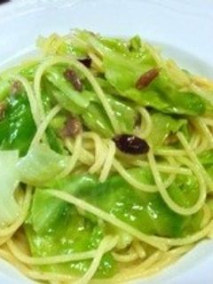 春キャベツとアンチョビのスパゲティ-レシピのメイン写真
