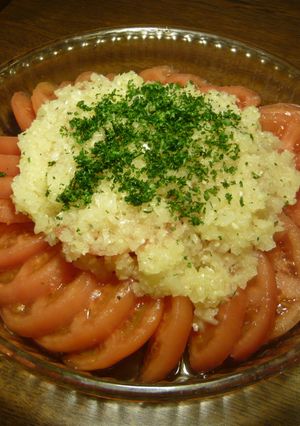 ごちそうトマトスライス-レシピのメイン写真