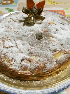 クリスマスのリンゴケーキ-レシピのメイン写真
