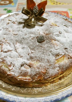 クリスマスのリンゴケーキ-レシピのメイン写真