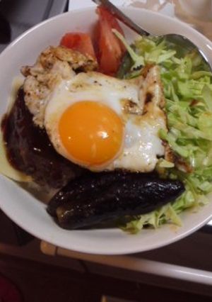 絶品☆満腹ロコモコ-レシピのメイン写真