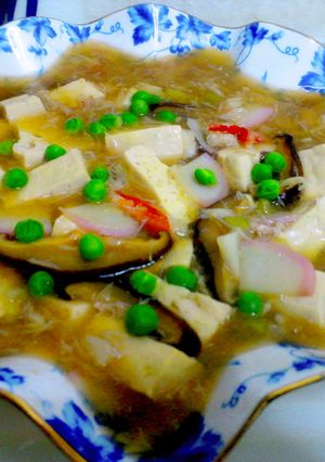 　カニ缶と豆腐のオイスターソース煮-レシピのメイン写真