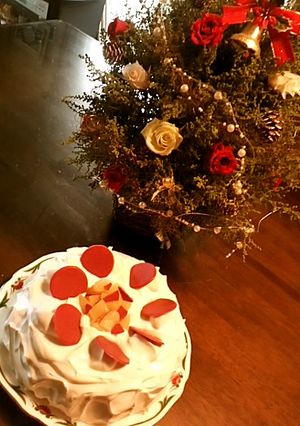 ◆ホイップ好きのふわふわクリームケーキ◆-レシピのメイン写真