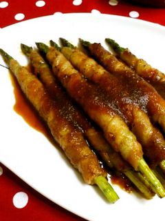 焼肉のタレで簡単に*アスパラの豚バラ巻き-レシピのメイン写真