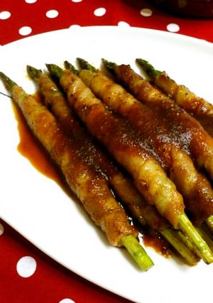 焼肉のタレで簡単に＊アスパラの豚バラ巻き-レシピのメイン写真
