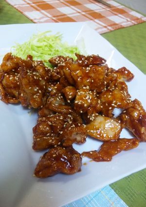 ご飯がすすむ♪「甘辛チキン」-レシピのメイン写真