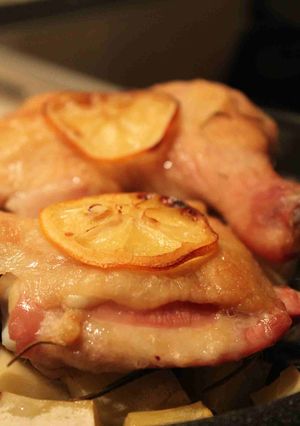 ローストチキン-レシピのメイン写真