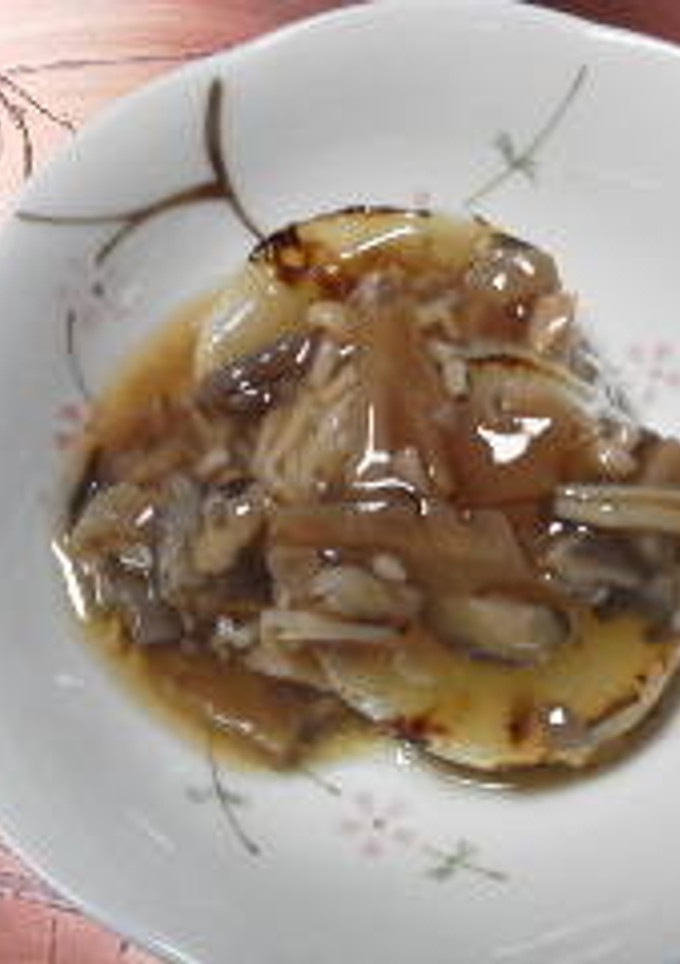 焼き大根のきのこあんかけ-レシピのメイン写真