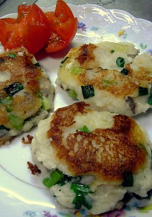 はんぺんとエビのふわふわ焼き-レシピのメイン写真